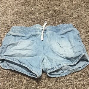 Light Blue Denim Women's Shorts